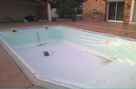 Construction de piscine en dur à Toulouse